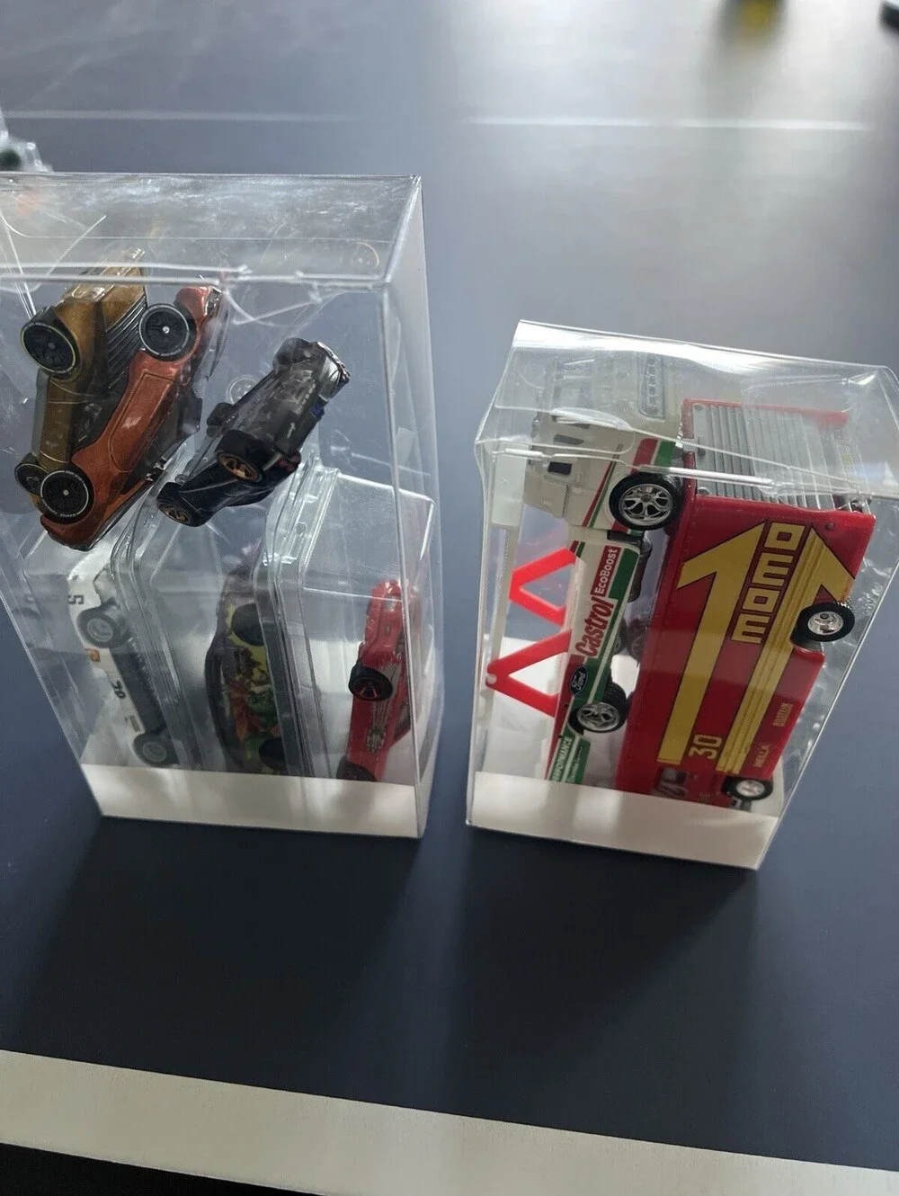 Lot of 8 Assorted Hot Wheel Premium Cars Team Transport Porsche ID odyssey